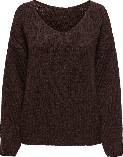 JDY Jdydinea L/S Reversible Pullov. Knt Noos   Brown   XL