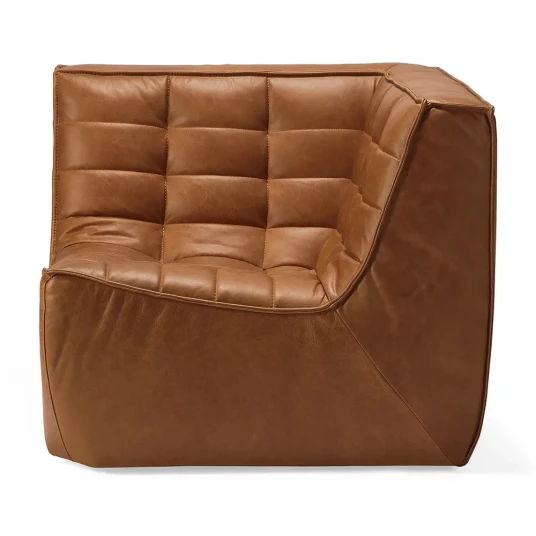 Ethnicraft N701 Hjørne Leather Ethnicraft N701 Hjørne Leather