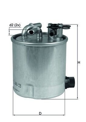 Drivstoffilter MAHLE ORIGINAL KL 440/23 Drivstoffilter MAHLE ORIGINAL KL 440/23