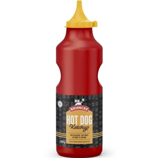 Bähncke Hotdog Ketchup 950 G Bähncke Hotdog Ketchup 950 G