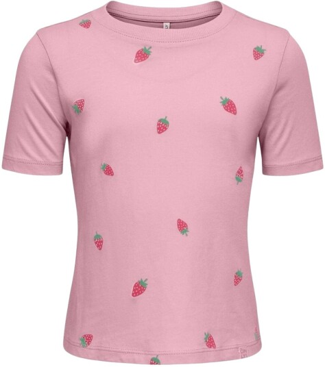 Kids Only Kmgbeate t-skjorte til barn, Romance Rose (98) 98