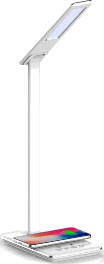 Teratec ChargeAir Light LED bordlampe med Qi lader 10W Teratec ChargeAir Light LED bordlampe med Qi lader 10W