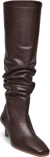 ALOHAS Kalila Brown Leather Boots Brown 37 ALOHAS Kalila Brown Leather Boots Brown 37