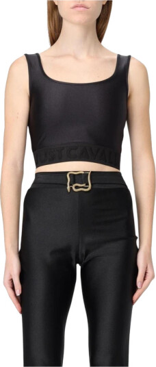 Just Cavalli Dame Topper Svart S,