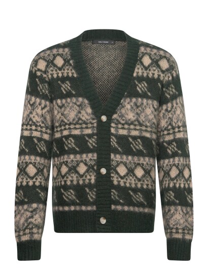 Daily Paper Pattern Check Cardigan   Multi/patterned   XL