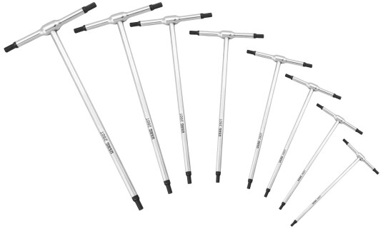 USAG 280T Stiftsnøkkel Med T-Håndtak Sett 2-10mm 8 Stk USAG 280T Stiftsnøkkel Med T-Håndtak Sett 2-10mm 8 Stk