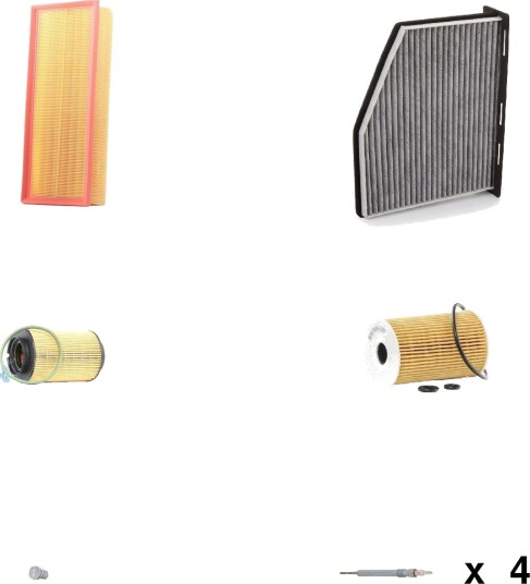 Servicepakke RIDEX 4682P11129