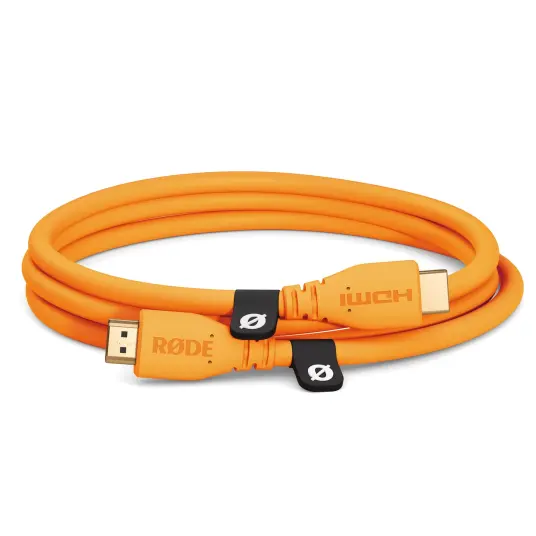 Røde HDMI-Kabel 1,5m Orange 1,5m Oransje