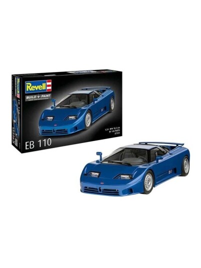 Revell Model Building Kit Bugatti EB110 1:24 148dlg.