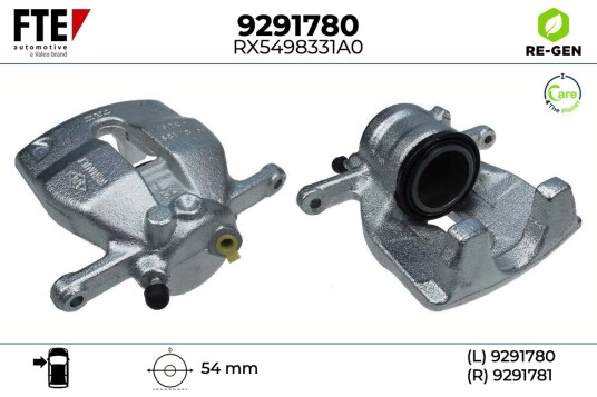 FTE 9291780 Bremsecaliper FTE 9291780 Bremsecaliper