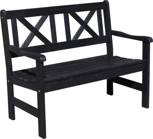 Olivo 2 seter Sofa Kaffesvart