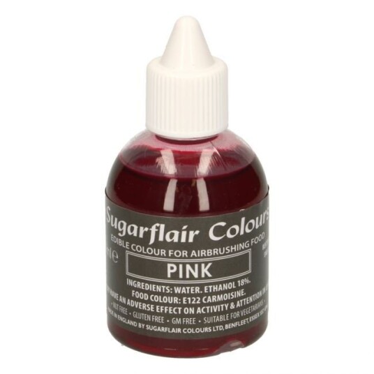 Sugarflair Airbrushfarge Rosa 60ml 