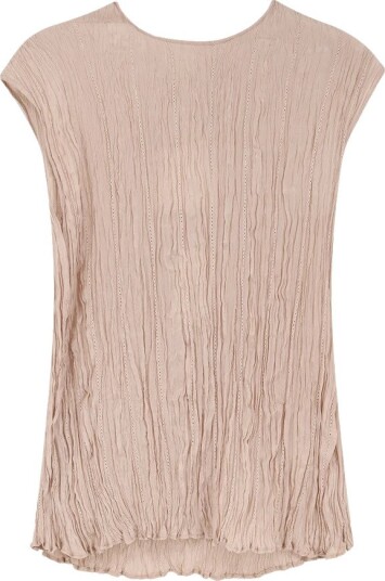 Alysi Dame Bluser & Skjorter Beige M,