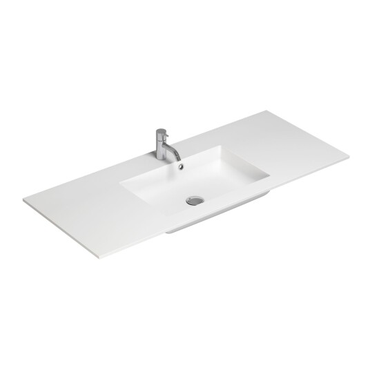 Dansani Calidris Shape Kompositt D50cm Hvit Matt 120cm