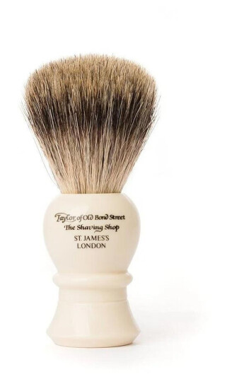 Taylor of old Bond Street, Traditional Pure Badger Shaving Brush L Taylor of old Bond Street, Traditional Pure Badger Shaving Brush L