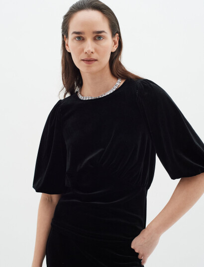 InWear Brynniw Top Ss - Black - S InWear Brynniw Top Ss - Black - S