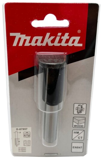 Makita D 67957 Notfres Med Bunnskjær 19mm Makita D 67957 Notfres Med Bunnskjær 19mm