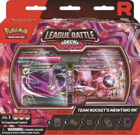 Pokémon League Battle Deck - Team Rocket's Mewtwo ex Pokémon League Battle Deck - Team Rocket's Mewtwo ex