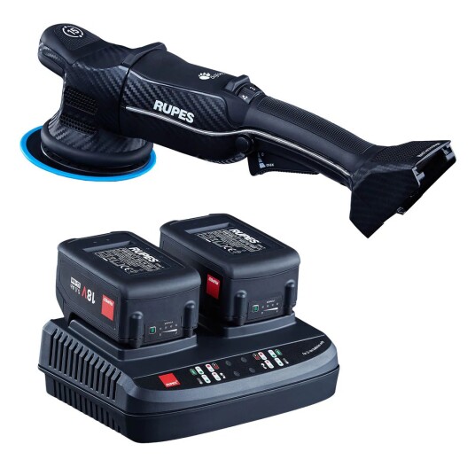 Rupes Bigfoot iBrid HLR15 18,0V - Oscillerende / DA poleringsmaskin Standard Kit Rupes Bigfoot iBrid HLR15 18,0V - Oscillerende / DA poleringsmaskin Standard Kit