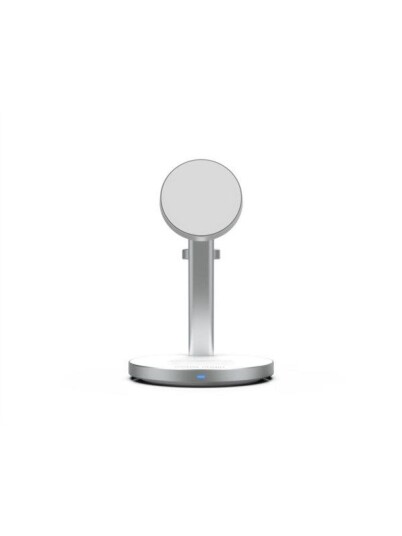 Mobile Origin Qi2 PowerStand 3in1 with GAN adapter 35W white/silver Mobile Origin Qi2 PowerStand 3in1 with GAN adapter 35W white/silver