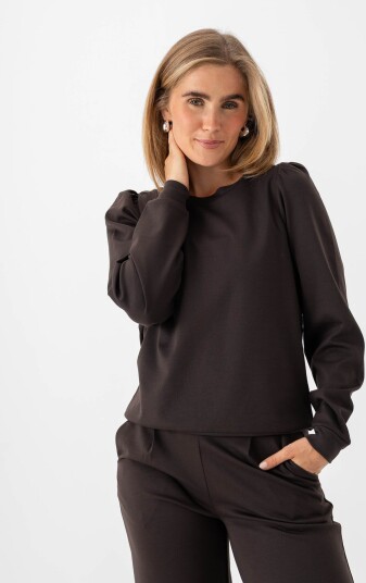 Ichi x GI Exclusive Kate Sweater Brun XXL