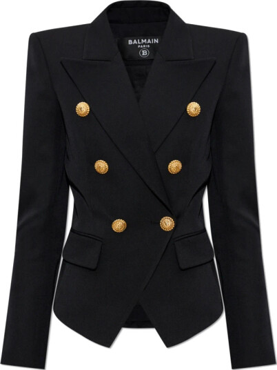 Balmain Dame Jakker Svart M, Balmain Dame Jakker Svart M,