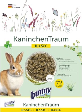 Bunny Nature Kanindrøm BASIC Kaninfôr 2x4kg Bunny Nature Kanindrøm BASIC Kaninfôr 2x4kg
