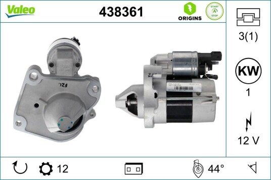 Starter VALEO 438361