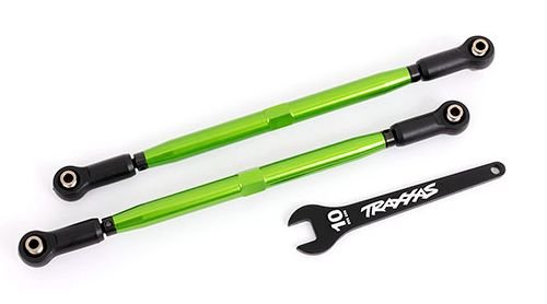 Traxxas 7897G Toe Links Front Alu Green 2 X-Maxx WideMaxx XRT