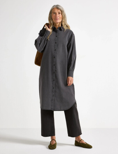 Lindex Dress Vega Midi - Grey - XS Lindex Dress Vega Midi - Grey - XS