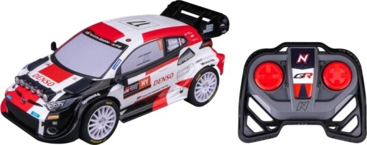 Nikko Toyota Gazoo Racing Ogier RC Night Mode Radiostyrt Bil 6+ År 1:18 25 cm