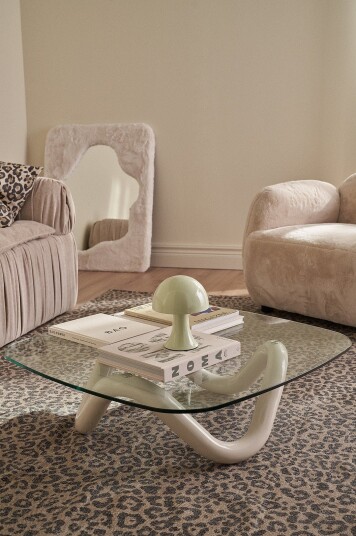 Ellos Home Salongbord Endless 84x84 cm Hvit