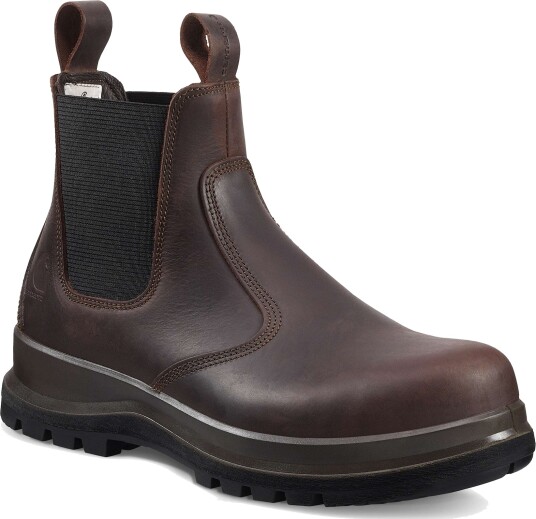 Carhartt Carter Chelsea Boot with steel cap Men"s Dark Brown 43 36 Carhartt Carter Chelsea Boot with steel cap Men"s Dark Brown 43 36