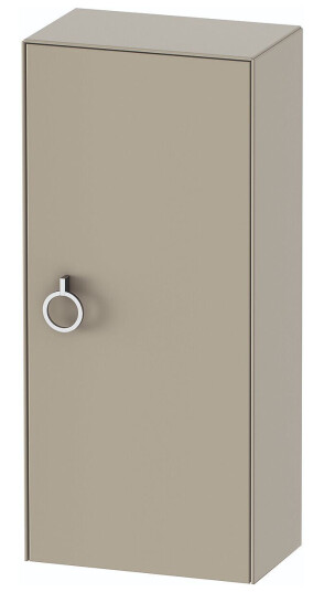 Duravit White Tulip Halvhøyskap 40x24x88 cm Taupe Matt