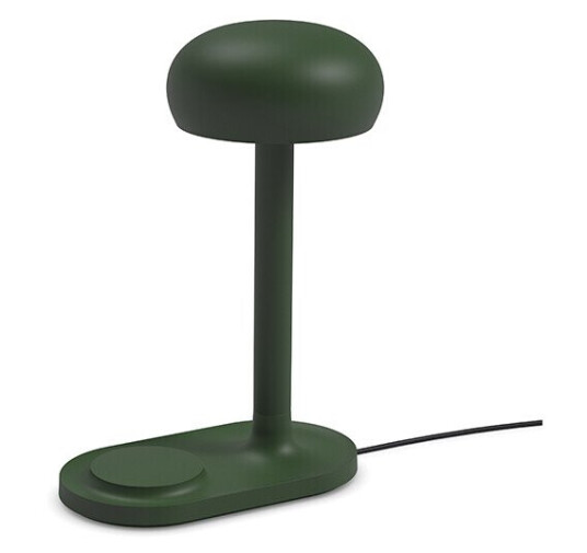 Eva Solo Emendo Bordlampe Med QI Trådløs Lader Emerald Green