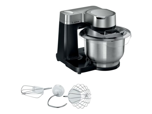 Bosch MUM Serie 2 MUMS2VM00 Kjøkkenmaskin 900 W svart / sølv Bosch MUM Serie 2 MUMS2VM00 Kjøkkenmaskin 900 W svart / sølv