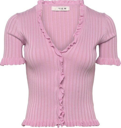 A View Fabia Ss Tee   Pink   38
