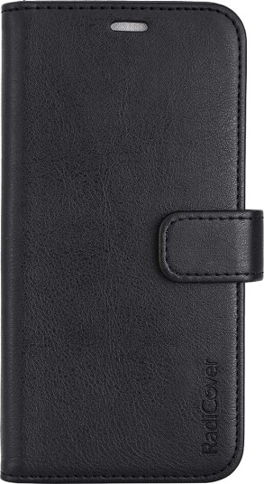 RADICOVER Flipcover 3 card Anti Radiation iPhone 13/14 Svart PU RFID