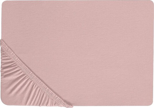 Laken med strikk Hofuf Rosa 140x200 cm Rosa 140x200 cm