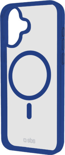 SBS MagFrame Deksel for iPhone 16 Blå
