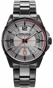 Police Herreklokke PEWJH2007001 Sort/Stål Ø48 mm