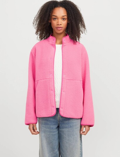 JJXX Jxvera Teddy Jacket Otw Sn Pink L
