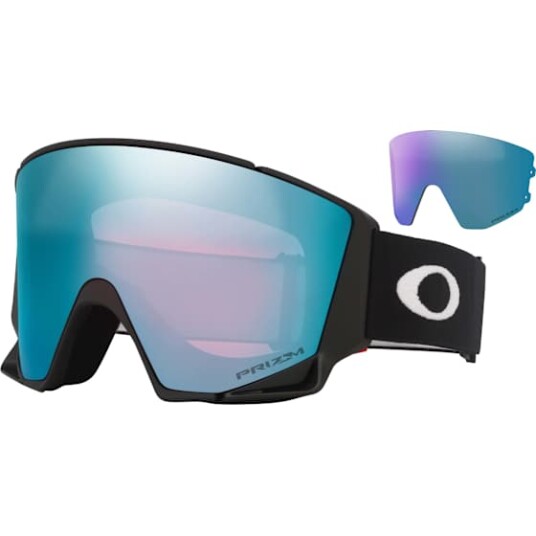 Oakley Flow Scape L Skibriller Matte Black Prizm Sapphire & Iced Iridium