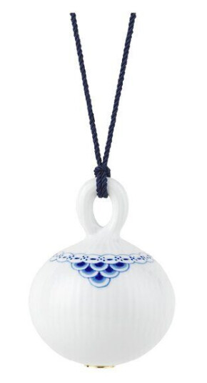 Royal Copenhagen Prinsesse julekule 9,5 cm