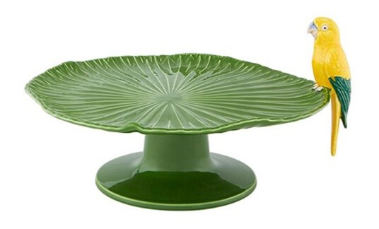 Bordallo Pinheiro  Amazonia kakefat 34 cm