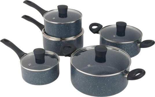 Russell Hobbs Nightfall Grytesett   5 deler non stick