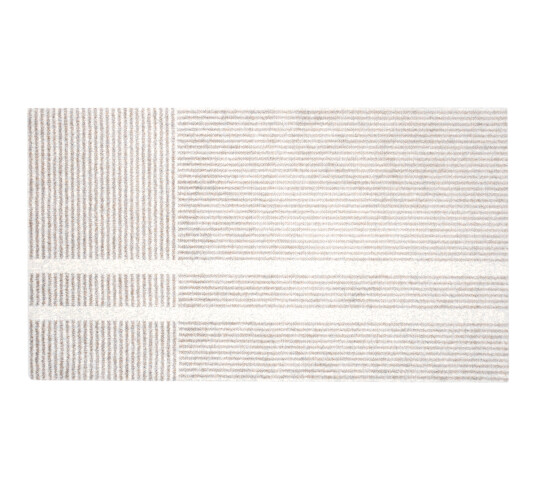 Heymat Løype Breezy Beige dørmatte 85x150 cm