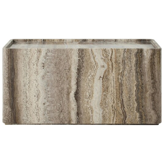 Gubi Pietra sidebord 30x80x40 cm Lively sepia