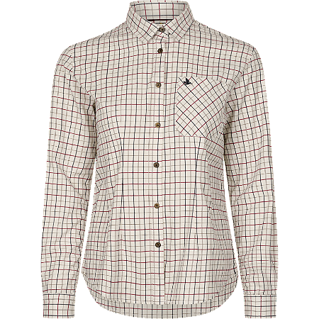 Seeland Kerry Shooting Shirt Cabernet/Blue Check L Seeland Kerry Shooting Shirt Cabernet/Blue Check L