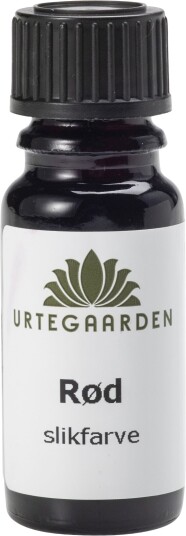 Urtegaarden Rød Godterifarge - 10 ml